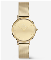 Armbanduhr Daniel Wellington Dame PETITE&QUADRO MINI REFLECTION in Stahl DW00100797 - DW00100797